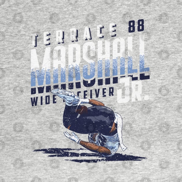 Terrace Marshall Jr. Carolina Player Name by Chunta_Design